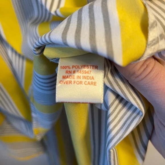 High low vertical striped tank - Picture 3 of 4